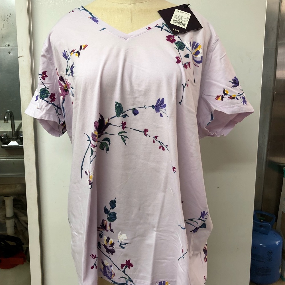 Light purple shirt